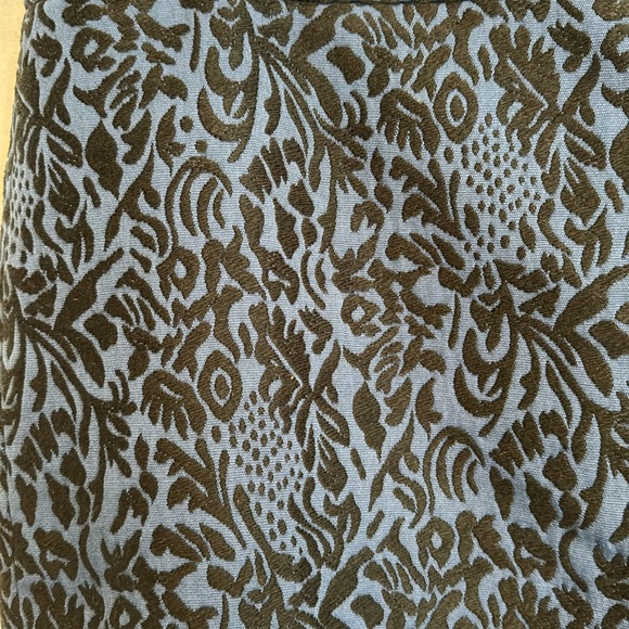 NWT Ann Taylor Blue & Black‎ MIDI Skirt in Size 10 - Picture 3 of 8
